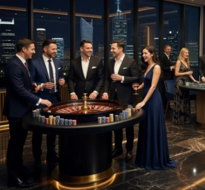 Mobilne eventy dla firm z mobilnym kasynem i stołami pokerowymi