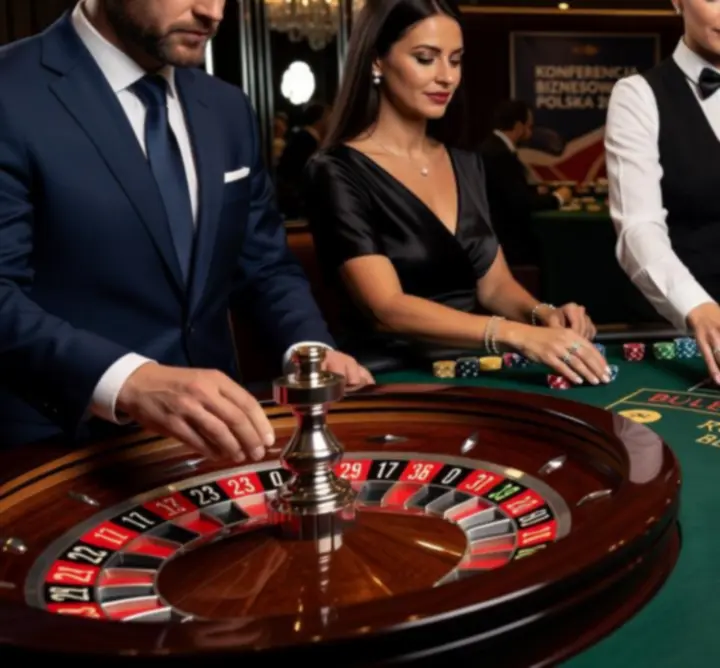 Ruletka i blackjack eventowy na mobilnym evencie firmowym